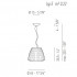 Подвесной светильник Axo Light Bell SP BEL 045 Bianco SPBEL045FLEBCXX Подвесной светильник Axo Light Bell SP BEL 045 Bianco SPBEL045FLEBCXX