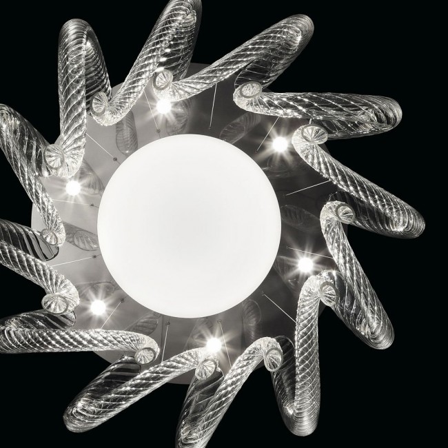 Подвесной светильник Barovier&Toso Swing 7323/CC Подвесной светильник Barovier&Toso Swing 7323/CC