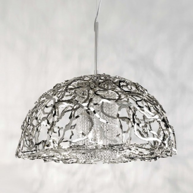 Подвесной светильник IDL Weave 490/50 pure steel