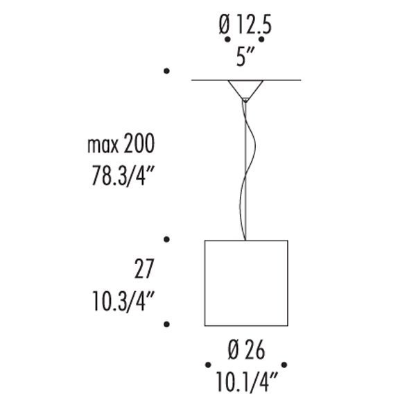 Подвесной светильник Leucos CELINE S 0003069 Подвесной светильник Leucos CELINE S 0003069