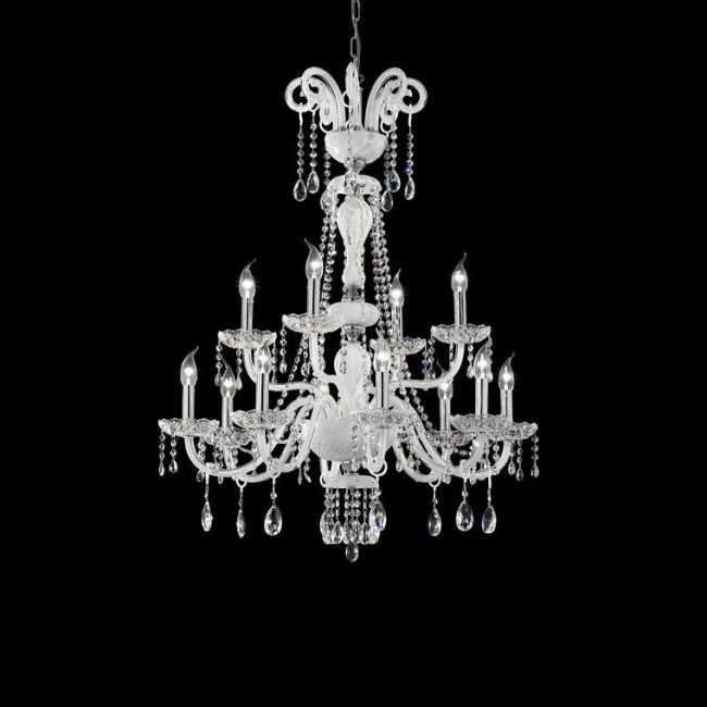 Люстра Renzo Del Ventisette L 14384/16+8 BIANCO