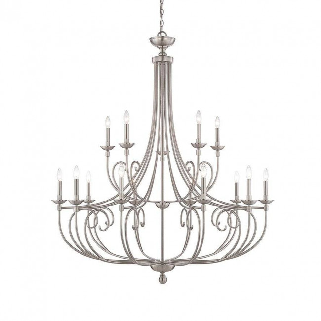 Люстра Savoy House Langley 1-650-15-SN Люстра Savoy House Langley 1-650-15-SN