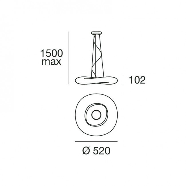 Подвесной светильник Linea Light Mr Magoo 7790 Подвесной светильник Linea Light Mr Magoo 7790