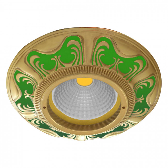 Встраиваемый спот (точечный светильник) FEDE Lighting Smalto Italiano Siena FD1006VEEN Встраиваемый спот (точечный светильник) FEDE Lighting Smalto Italiano Siena FD1006VEEN