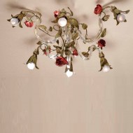 Потолочная люстра Passeri International Rose PL 6725/6 Dec. 039 Потолочная люстра Passeri International Rose PL 6725/6 Dec. 039