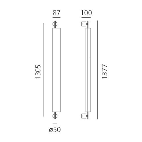 Настенный светильник Artemide Colimaçion 0981020A Настенный светильник Artemide Colimaçion 0981020A