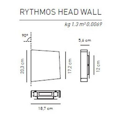 Настенный светильник Axo Light Rythmos E 1 112 9 07 1 4 Настенный светильник Axo Light Rythmos E 1 112 9 07 1 4