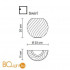 Настенный светильник Fabbian Swirl D82 D98 00 Настенный светильник Fabbian Swirl D82 D98 00
