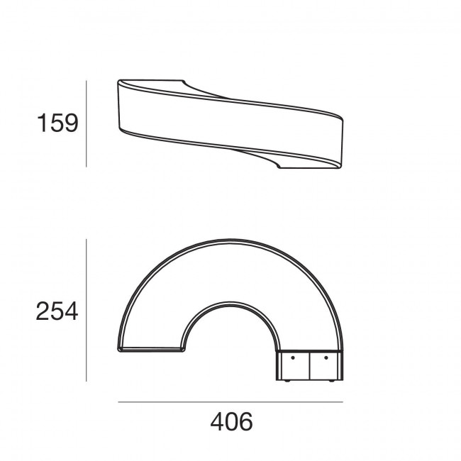 Настенный светильник Linea Light Saturn 7654 Настенный светильник Linea Light Saturn 7654