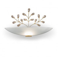 Настенный светильник Prearo Giardino di Cristallo 1937/AP/B/24K Настенный светильник Prearo Giardino di Cristallo 1937/AP/B/24K