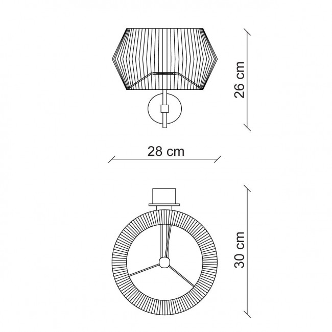 Бра Baga Bespoke Novecento N07O1 Бра Baga Bespoke Novecento N07O1