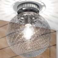 Потолочный светильник Vistosi Bolle PL G E27 CR/TR NI Потолочный светильник Vistosi Bolle PL G E27 CR/TR NI