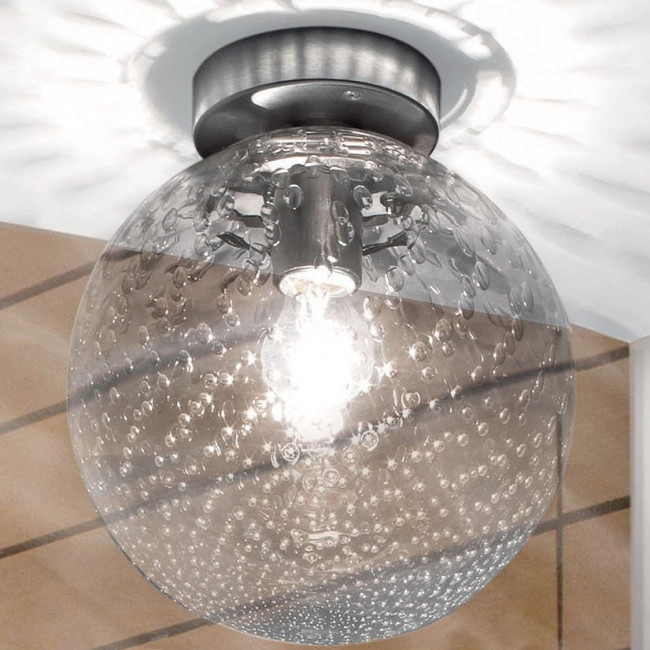 Потолочный светильник Vistosi Bolle PL G E27 CR/TR NI Потолочный светильник Vistosi Bolle PL G E27 CR/TR NI