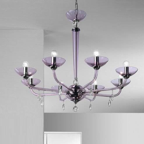 Люстра Beby Group Black tube DL33B02 Chrome Violet Cut Almond Люстра Beby Group Black tube DL33B02 Chrome Violet Cut Almond
