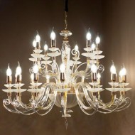 Люстра Euroluce Alicante Charm L12+6 gold Люстра Euroluce Alicante Charm L12+6 gold