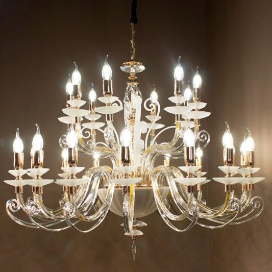Люстра Euroluce Alicante Charm L12+6 gold Люстра Euroluce Alicante Charm L12+6 gold