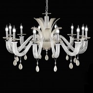 Люстра Euroluce Soar L12 silver Sheen silver Люстра Euroluce Soar L12 silver Sheen silver