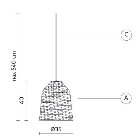 Уличный подвесной светильник Karman Black out SE101 1B EXT Уличный подвесной светильник Karman Black out SE101 1B EXT