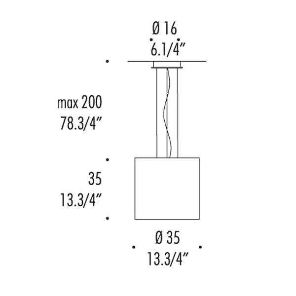 Подвесной светильник Leucos CELINE S35 0003260 Подвесной светильник Leucos CELINE S35 0003260