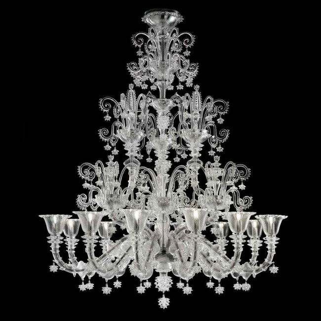 Потолочная люстра Barovier&Toso Venezia 1295 5715/12/CC