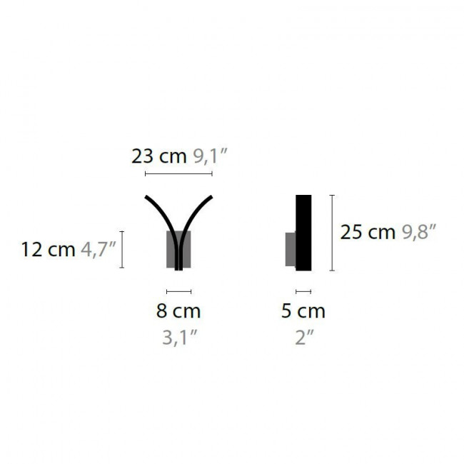 Бра Ilfari Stream W2 13780 02 Бра Ilfari Stream W2 13780 02