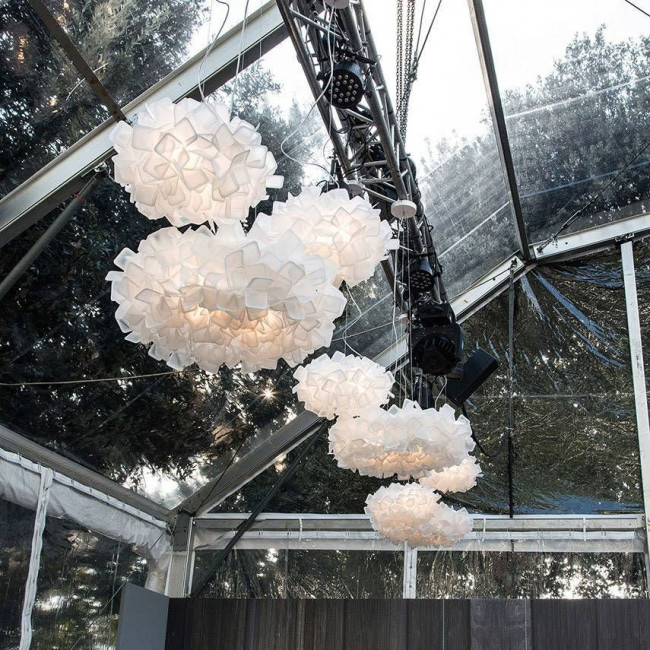 Подвесной светильник Slamp Clizia SUSPENSION L WHITE CLI78SOS0003W_000 Подвесной светильник Slamp Clizia SUSPENSION L WHITE CLI78SOS0003W_000