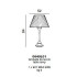 Настольная лампа Beby Group Euphoria 0640L01 Black shiny 024 Настольная лампа Beby Group Euphoria 0640L01 Black shiny 024