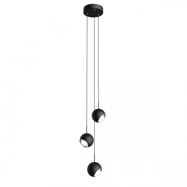 Подвесной светильник DeLight Collection MD2826-3B black/gold Подвесной светильник DeLight Collection MD2826-3B black/gold