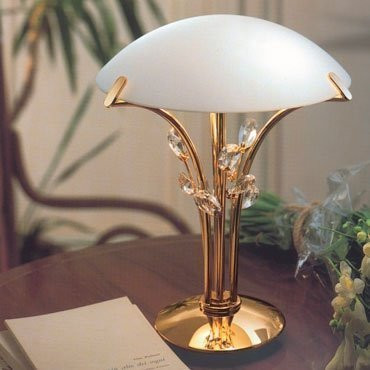 Настольная лампа Prearo Giardino di Cristallo 1937/L/A/24K Настольная лампа Prearo Giardino di Cristallo 1937/L/A/24K