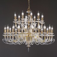 Люстра Euroluce Alicante Charm L16+8 gold Люстра Euroluce Alicante Charm L16+8 gold