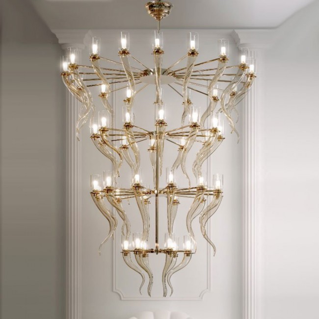 Люстра IlParalume MARINA 8810 2049/CH48/SG Люстра IlParalume MARINA 8810 2049/CH48/SG