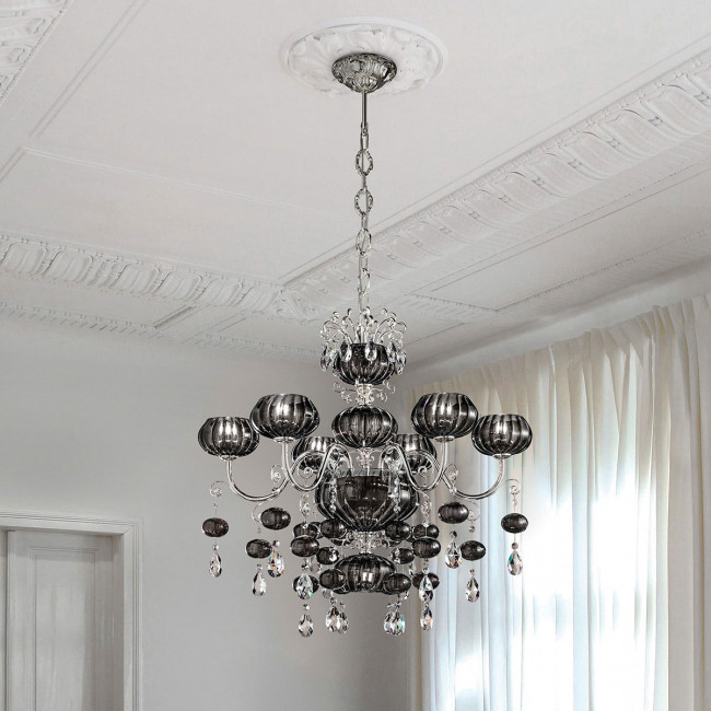 Люстра Masiero Globe 6+1 G04 Cut