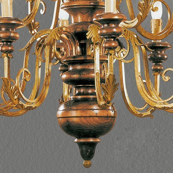 Люстра Passeri International Legno L 1991/8+4 Dec. 01 + 084 Люстра Passeri International Legno L 1991/8+4 Dec. 01 + 084