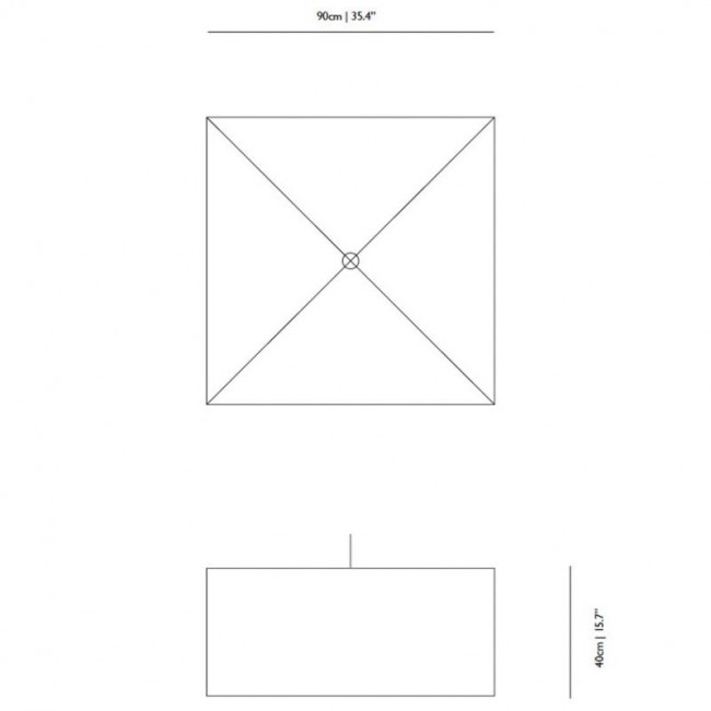 Подвесной светильник MOOOI Boon Square MOLQB-----B Подвесной светильник MOOOI Boon Square MOLQB-----B