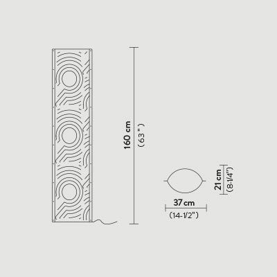 Напольный светильник Slamp Venti FLOOR TUB59PTU0004__VEN Напольный светильник Slamp Venti FLOOR TUB59PTU0004__VEN