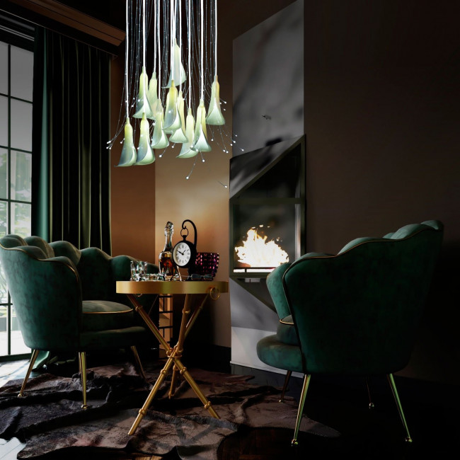 Подвесной светильник Sagarti Flora Fl.P.50.ML.RCU Подвесной светильник Sagarti Flora Fl.P.50.ML.RCU