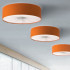 Потолочный светильник Axo Light Skin PL SKI 070 Arancio/Bianco PLSKI070E27ARBC Потолочный светильник Axo Light Skin PL SKI 070 Arancio/Bianco PLSKI070E27ARBC