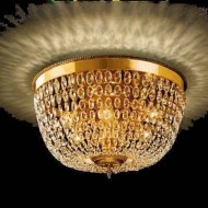 Потолочный светильник Beby Group Opera 2001/6PL Light gold CUT CRYSTAL Потолочный светильник Beby Group Opera 2001/6PL Light gold CUT CRYSTAL
