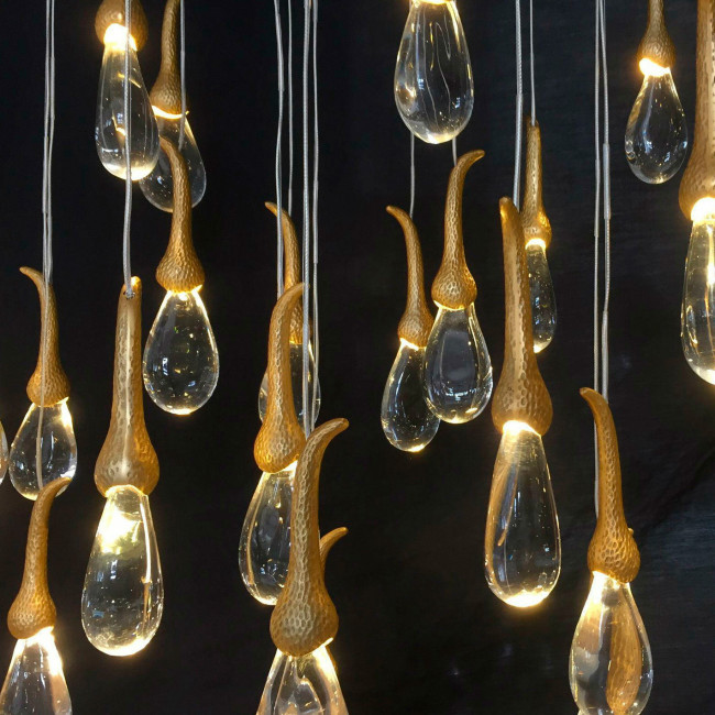 Подвесной светильник DeLight Collection seed OMG07287-9 gold Подвесной светильник DeLight Collection seed OMG07287-9 gold