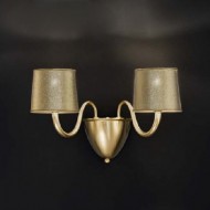 Бра IDL Grace 530/2A brushed gold / gold lame Бра IDL Grace 530/2A brushed gold / gold lame