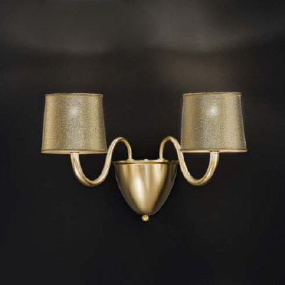 Бра IDL Grace 530/2A brushed gold / gold lame Бра IDL Grace 530/2A brushed gold / gold lame