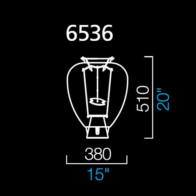 Настольная лампа Barovier&Toso Veronese 6536/VV