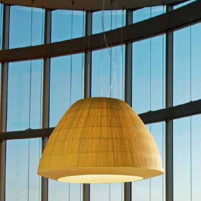 Подвесной светильник Axo Light Bell SP BEL 180 Giallo oro SPBEL180E27GIXX Подвесной светильник Axo Light Bell SP BEL 180 Giallo oro SPBEL180E27GIXX