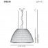 Подвесной светильник Axo Light Bell SP BEL 180 Giallo oro SPBEL180E27GIXX Подвесной светильник Axo Light Bell SP BEL 180 Giallo oro SPBEL180E27GIXX