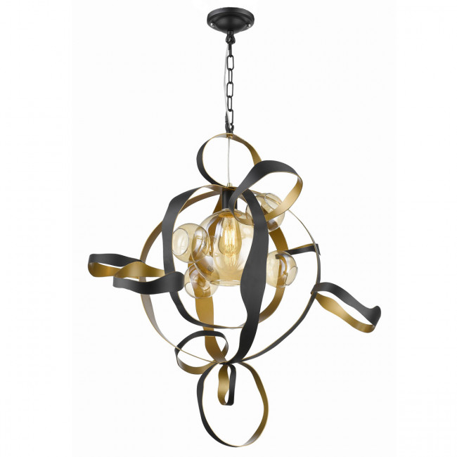 Подвесной светильник DeLight Collection P68057L black/gold Подвесной светильник DeLight Collection P68057L black/gold