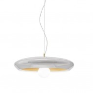 Подвесной светильник IlParalume MARINA 7726 M122/GLOSSYGREY-GOLD Подвесной светильник IlParalume MARINA 7726 M122/GLOSSYGREY-GOLD