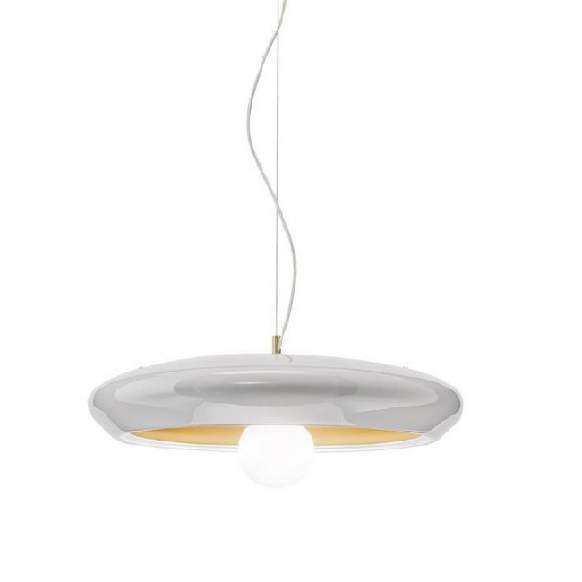 Подвесной светильник IlParalume MARINA 7726 M122/GLOSSYGREY-GOLD Подвесной светильник IlParalume MARINA 7726 M122/GLOSSYGREY-GOLD