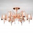 Потолочная люстра IDL Prestige 532/6PF copper Потолочная люстра IDL Prestige 532/6PF copper