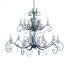 Люстра Elstead Lighting Amarilli AML15 BLK/SILVER Люстра Elstead Lighting Amarilli AML15 BLK/SILVER