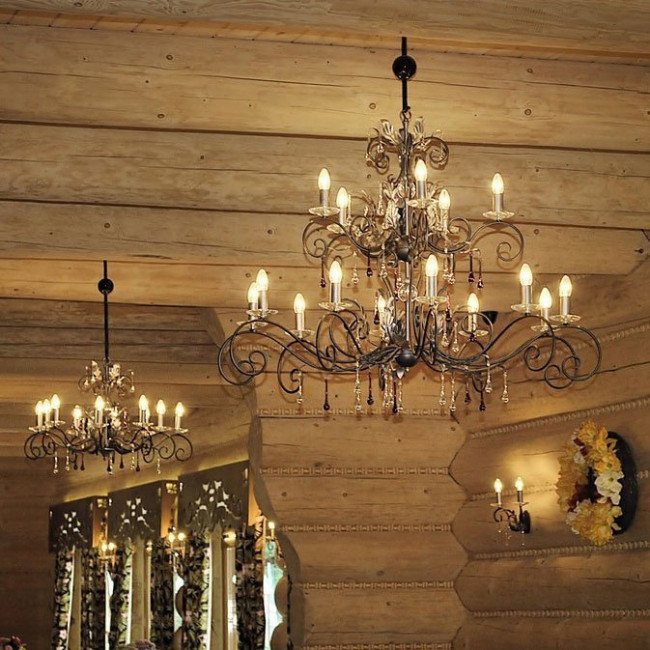 Люстра Elstead Lighting Amarilli AML15 BLK/SILVER Люстра Elstead Lighting Amarilli AML15 BLK/SILVER